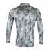 Camiseta Ml Uv Camuflado Urbano 100% Poliéster M Nortrek