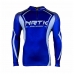 Camiseta Ml Uv Style Azul 100% Poliéster Ex Nortrek