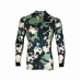 Camiseta Ml Uv Camuflada Selva 100% Poliéster Gg Nortrek