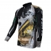 Camiseta Uv Estampado Tambaqui 100% Poliéster M King Brasil