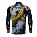Camiseta Uv Estampado Tambaqui 100% Poliéster M King Brasil